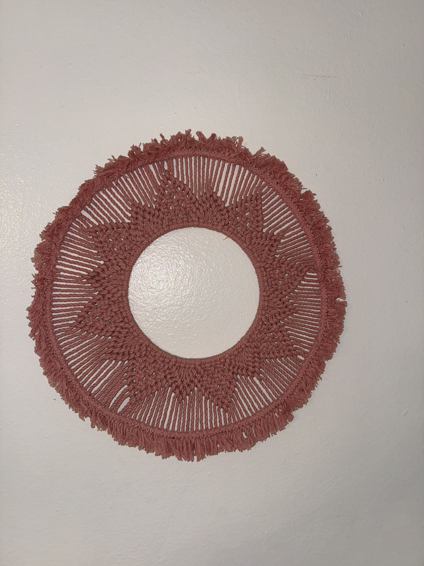 Woven/ Knitted Macrame Wreath