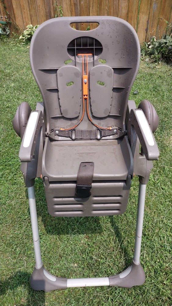 Tall High Chair With Tray, Very Clean