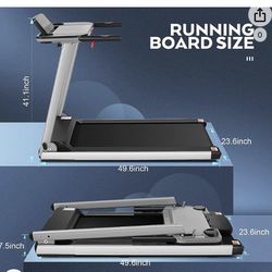 Funnily Folding Treadmill 