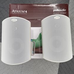 Atrium  4 Outdoor Speakers  $110 Or Mejor Offer 