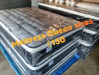 🛏️Mattress Pillow top 🔝
☑️Queen $150
☑️Full $130
☑️Twin $120
☑️King $260
☑️Cal King $260
🚚Delivery Fee $20