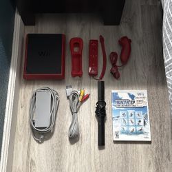 Wii Mini Red Complete 