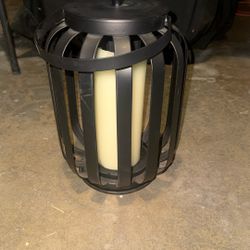 Candle Holder With Flameless Candle