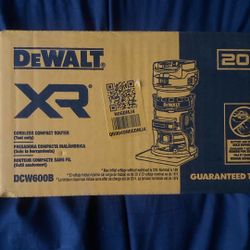 Dewalt Xr 20v max Compact Router Tool Olny