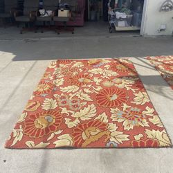 Wool Rug And Runner