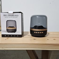 Big Diamond LED Transparent Bluetooth Wireless Speaker