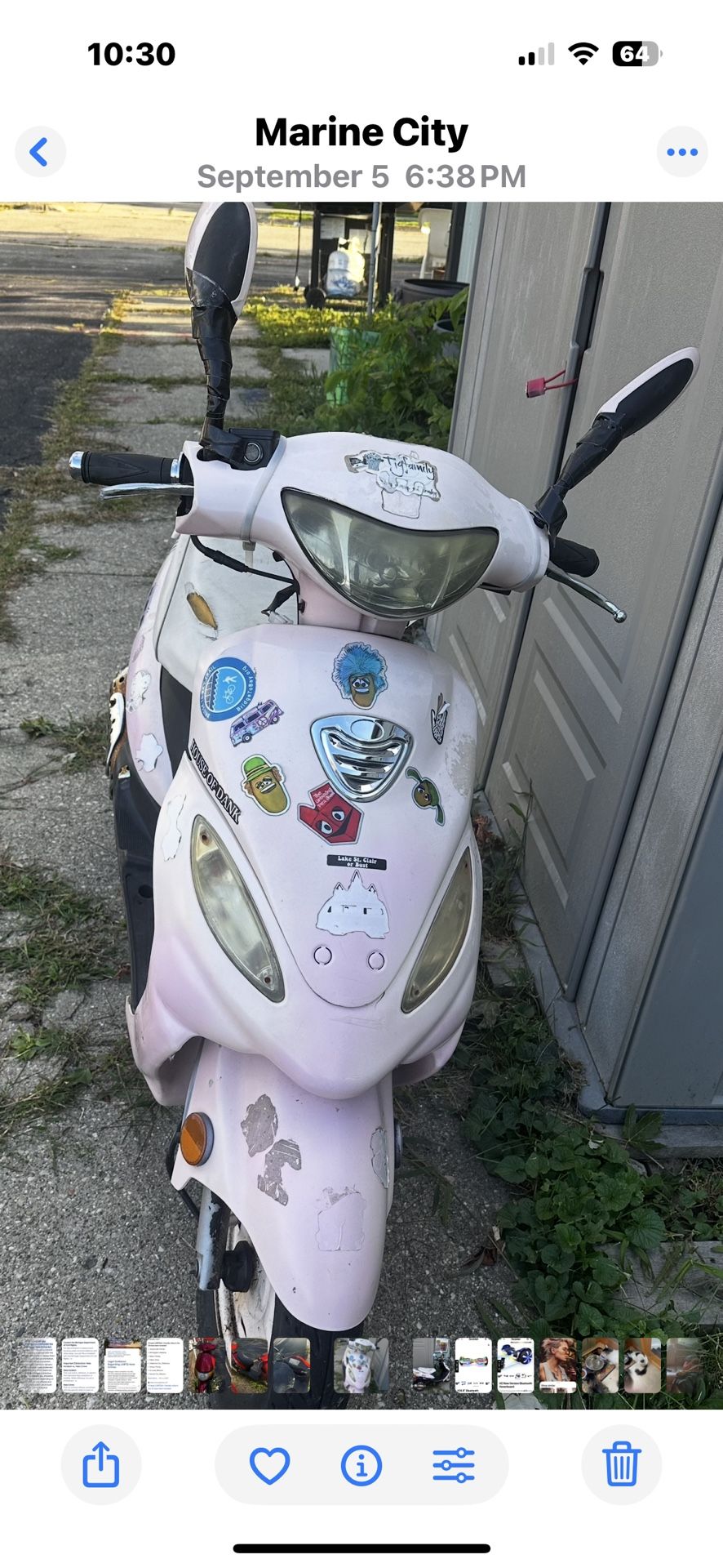 Moped For Sale Runs Great 400 OBO