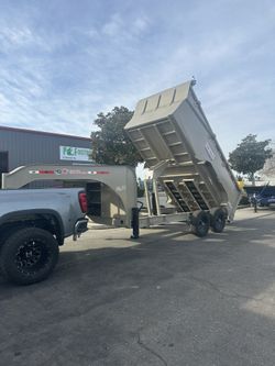 Super Champion Gooseneck Dump Trailer