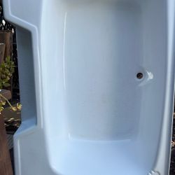 American Bath 60" x 42" ABS Garden Tub