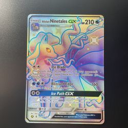 Pokemon Card Game Alolan Ninetales GX