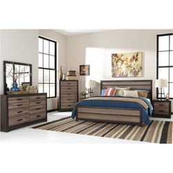 Queen bedroom set from Ashley Furniture