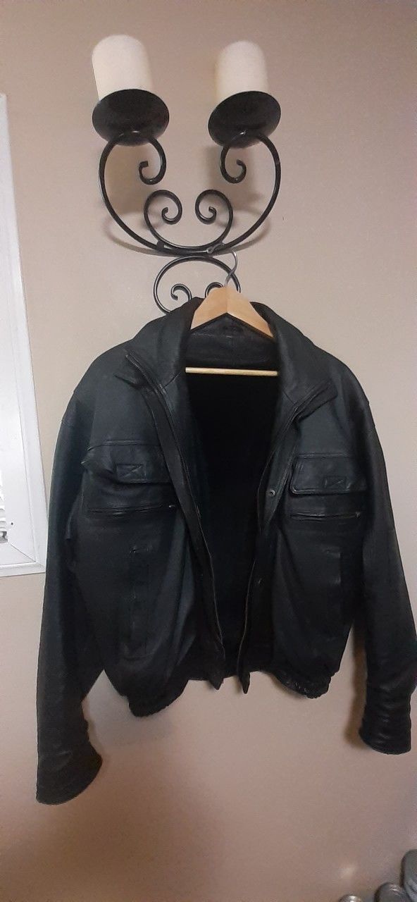 Leather Jacket. In Good Condition