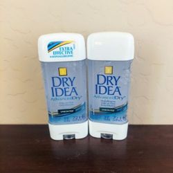 Dry Idea unscented Antiperspirant-Deodorant 3oz
