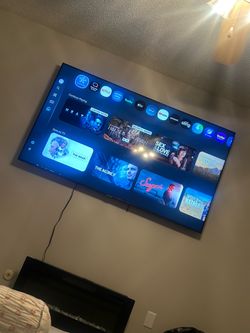 75 inch Flat Screen Smart TVs W/ Mounts