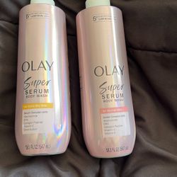 Olay Super Serum Body Wash, $10 Each Cash