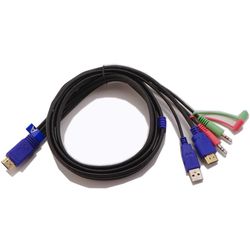 HDMI KVM Cable A 5 Feet (1.5 Meters) Dedicated for CKL HDMI Dual Monitor KVM Switches 