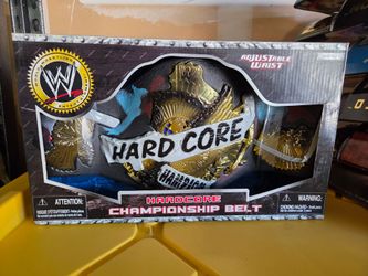 JAKKS PACIFIC WWE  HARDCORE CHAMPIONSHIP BELT