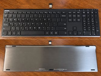 Arteck HW192 Wireless Keyboard with USB Dongle
