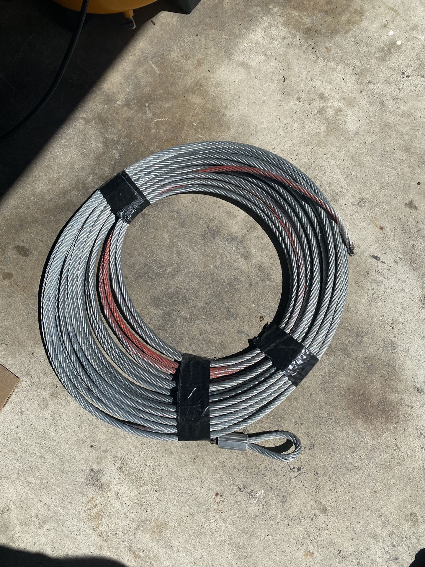 3/8 steel winch cable