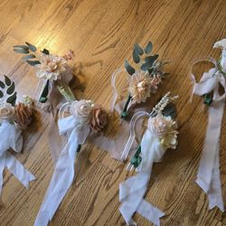 Pew Flowers Faux Flowers 