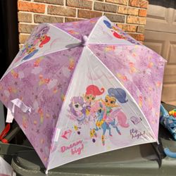Shimmer & Shine Girls Umbrella
