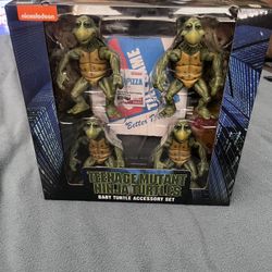 NECA Teenage Mutant Ninja Turtles Baby Turtle Accessory Set