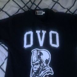 Drake “ovo” Collab bape tee