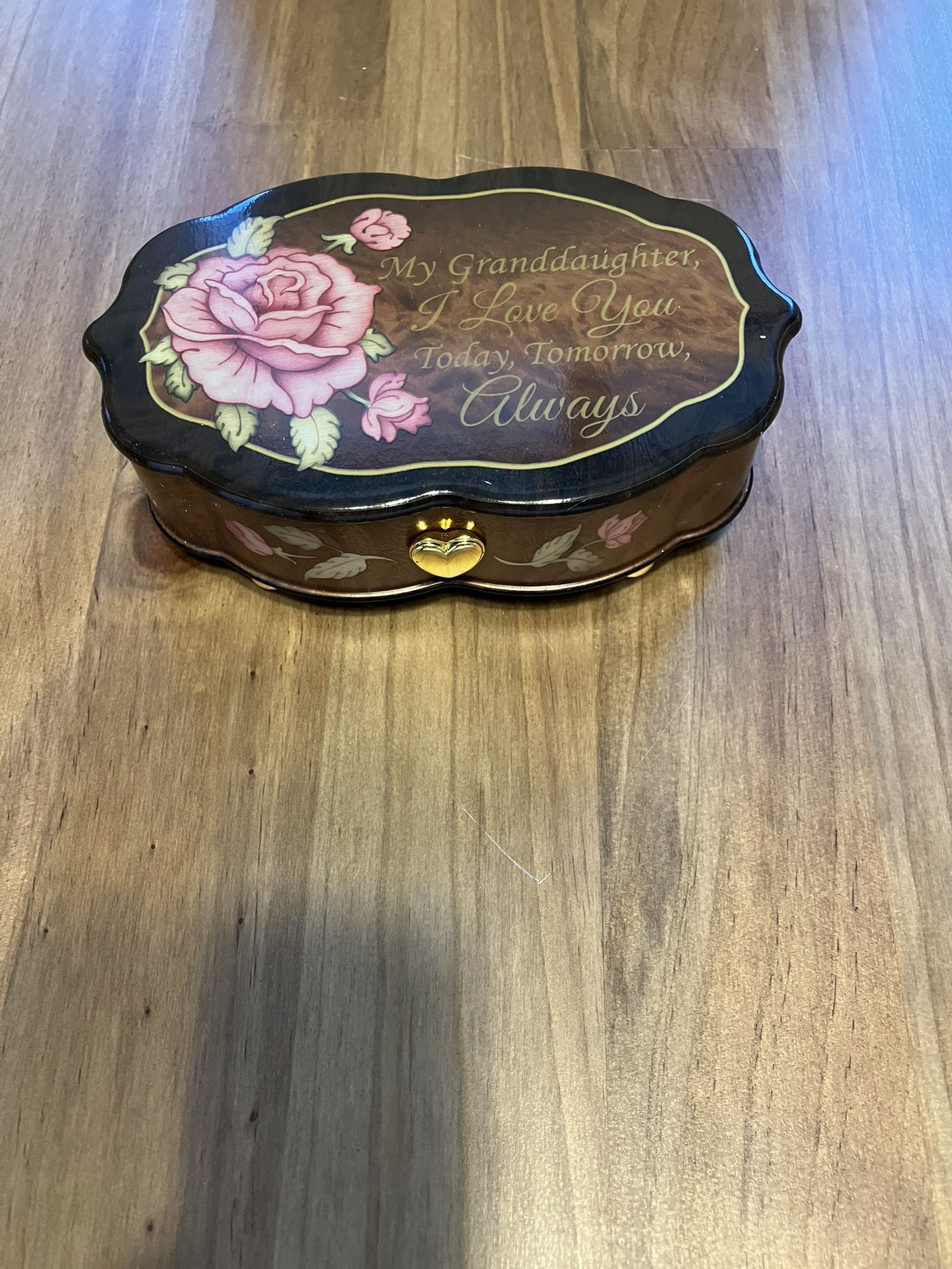 Bradford Exchange Love You Always Granddaughter music box 
