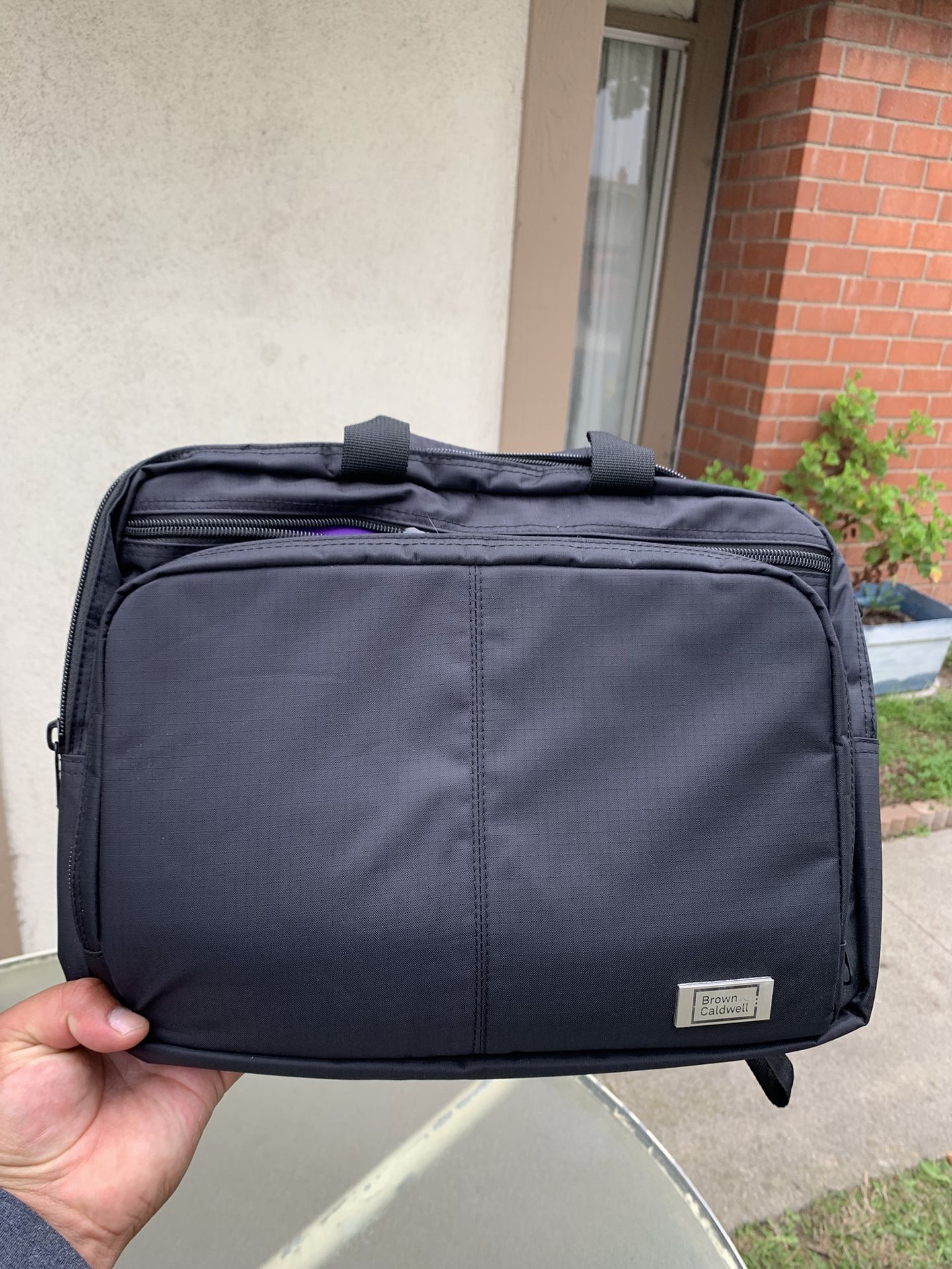 Brown Caldwell Suitcase / backpack brand new never used