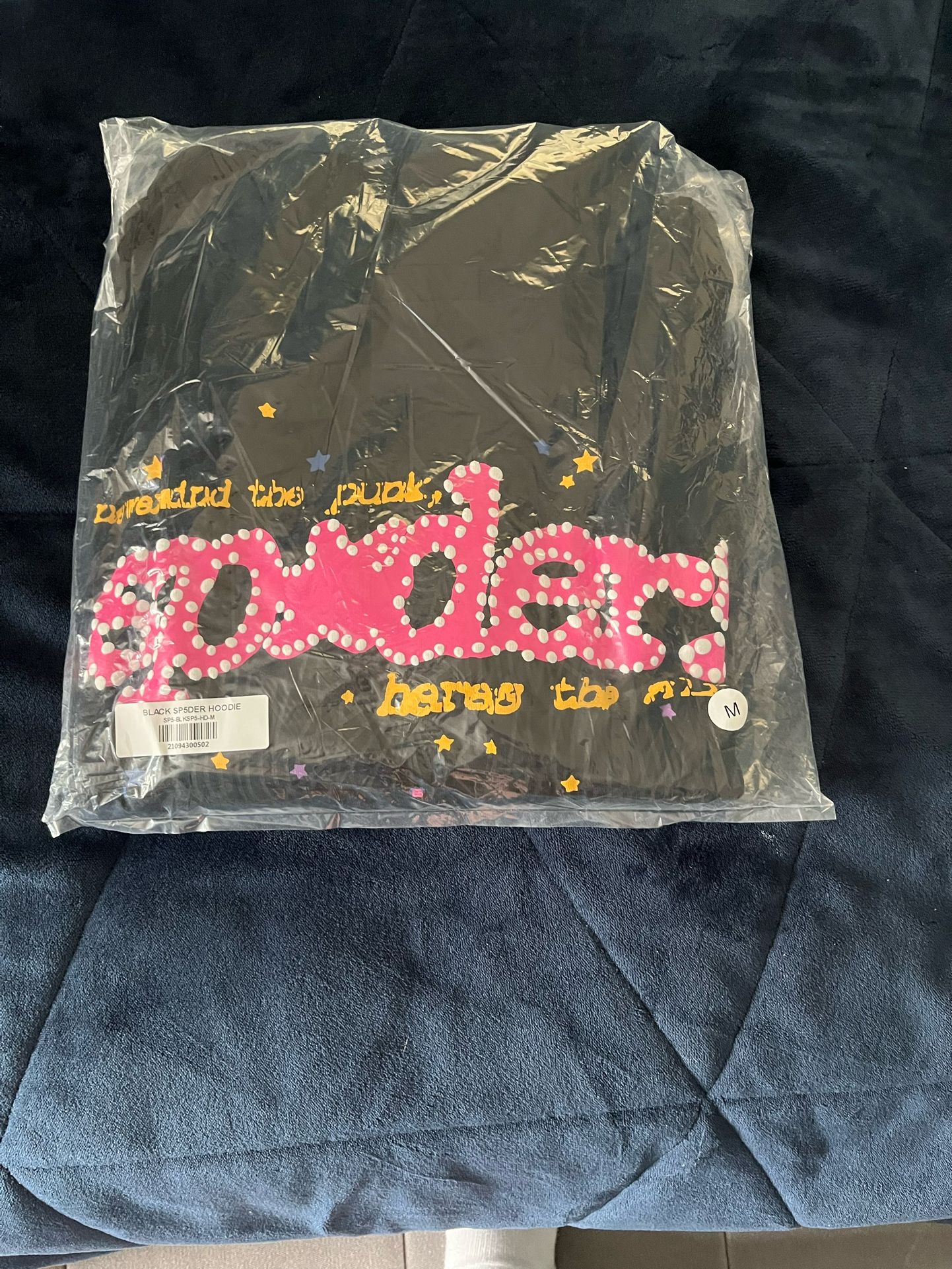 *BRAND NEW* SP5DER P*NK V2 Hoodie- Black
