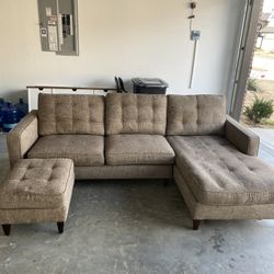 Grey Couch- Century furniture Custom Made 