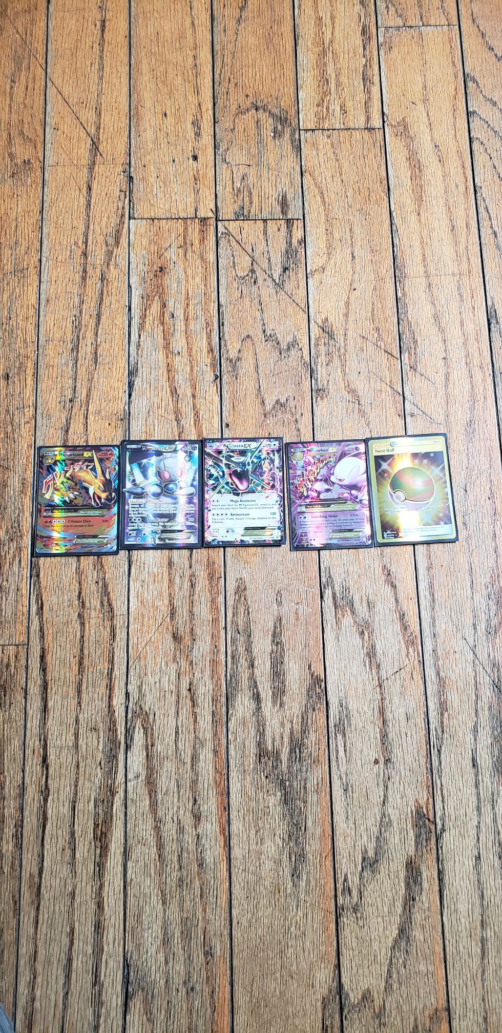 Pokemon Mega Ex And Ex Collectable Cards
