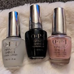 OPI Nail Base, Top, And Color