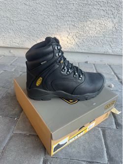 New Keen work boots