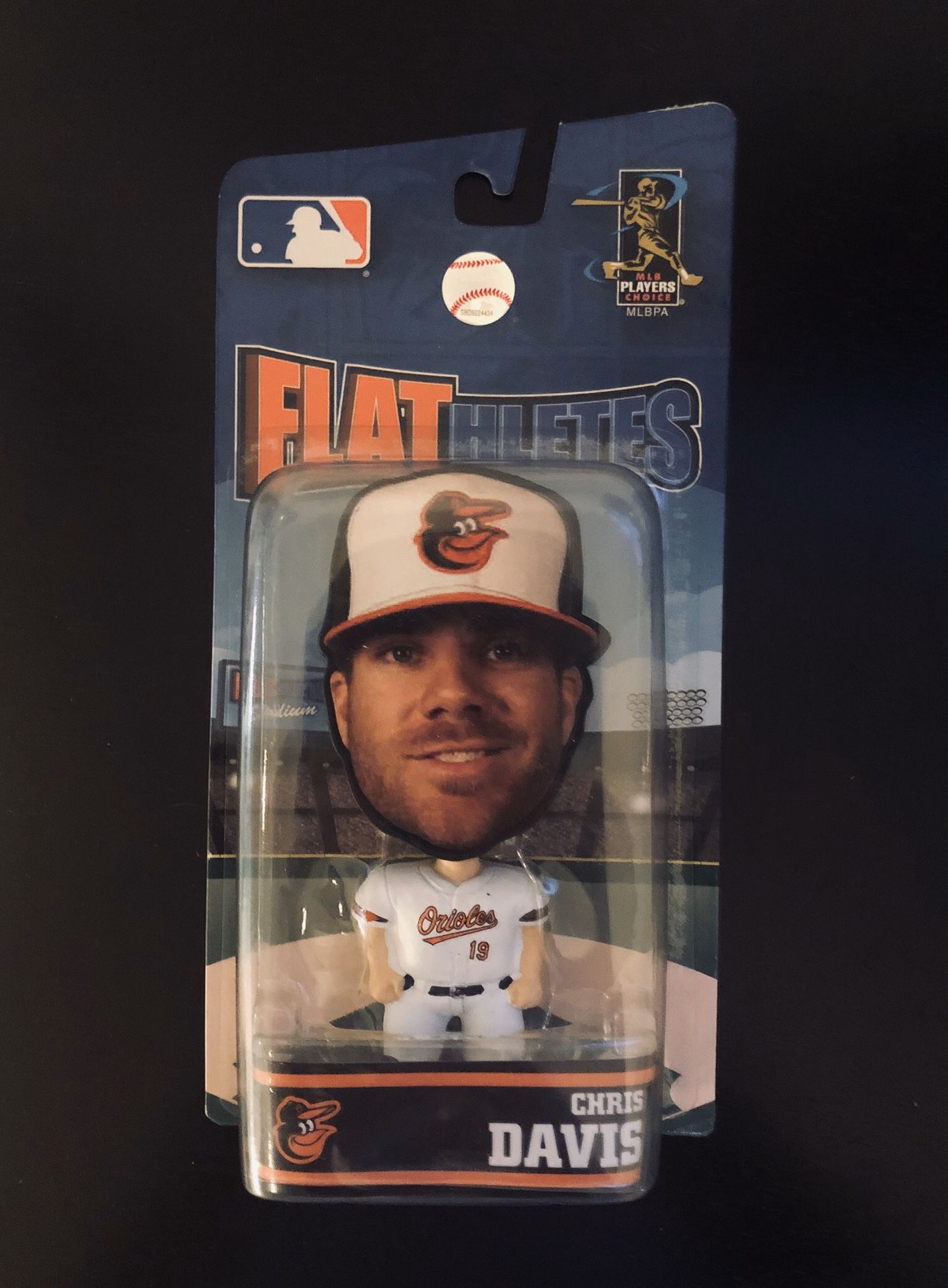 Chris Davis Baltimore Orioles MLB Baseball Flathletes 5” Action Figure Toy Forever Collectibles - BRAND NEW!