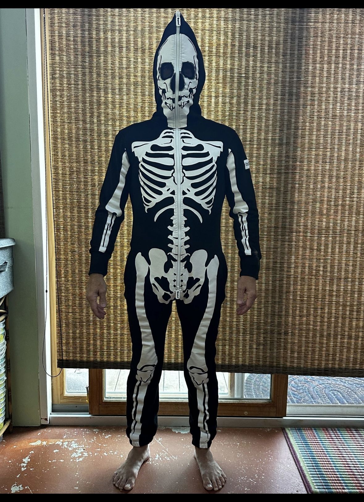Halloween TipsyElves Sketon Suit Comfy Quality