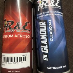 R&E Custom Paint, Toyota 3P0 Super Red