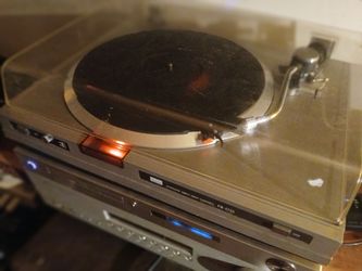 Sansui f35 record vinyl turntable player