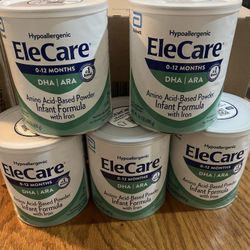 (5) Elecare 0-12m Baby Formula