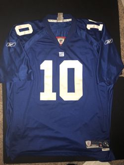Reebok on field nfl NY GIANTS ELI MANNING JERSEY