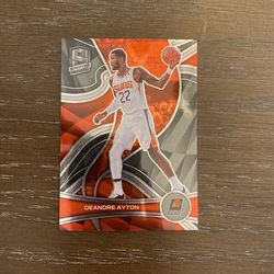 Panini Spectra Deandre Ayton Card!!!
