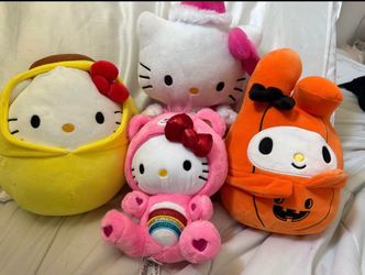 Hello kitty plushies