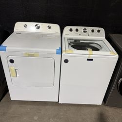 27” New Top Load Washer Dryer Electric 