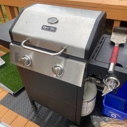 Gas Grill 2 Burner With Side Burner