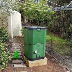 Large Green Outdoor Compost Bin