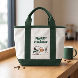 Starbucks Peanuts Snoopy bag