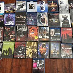 Music DVD + Bluray Collection