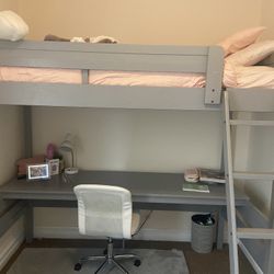Loft Bed with desk