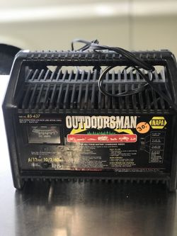 Battery Charger  Outdoorsman 