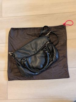 Kate Spade Black Leather Crossbody with Handles